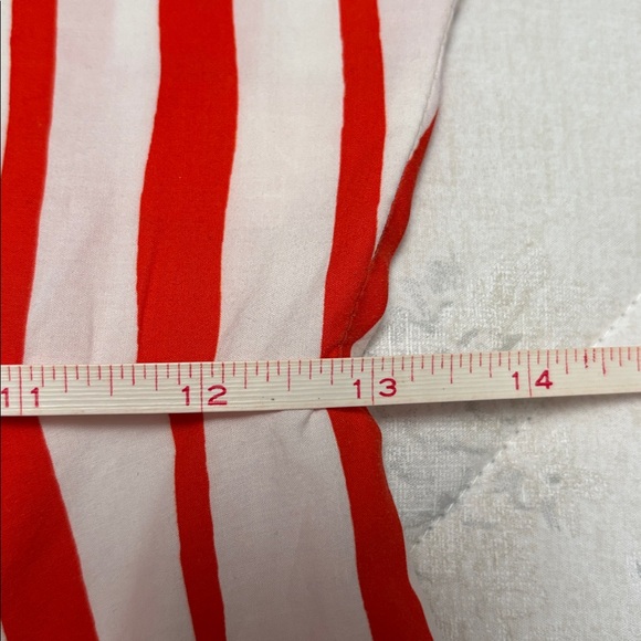 Like New MARTIN GRANT Red and White Striped Maxi Dress. Size 36 / 2 US - Picture 11 of 11